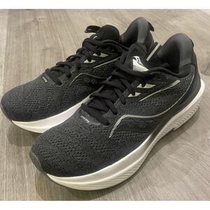 Saucony Womens Echelon 9 S10765-10 Black Running Shoes Sneakers Size 10